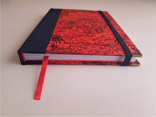 a4 5 Cuaderno de acuarelas con tapas decoradas tamaño A4