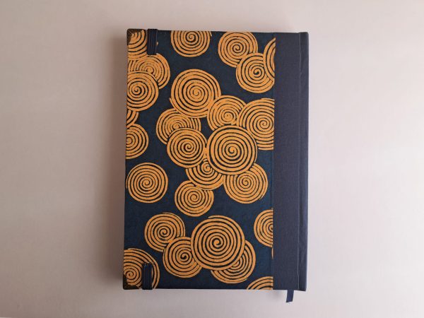 Cuaderno de acuarelas con tapas decoradas tamaño A5