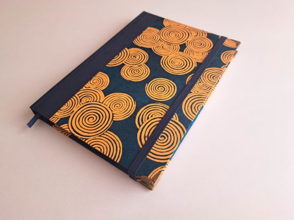 Cuaderno de acuarelas con tapas decoradas tamaño A5