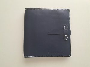 cuaderno 14x14 3 Cuaderno de acuarelas con tapas de cuero tamaño 19x19cm