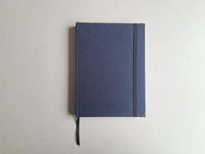 cuaderno tela 2 Cuaderno de acuarelas con tapas de tela lisa tamaño A6